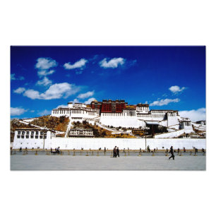 Foto Asia, Tíbet, Lhasa, Palacio de Potala. UNECSO