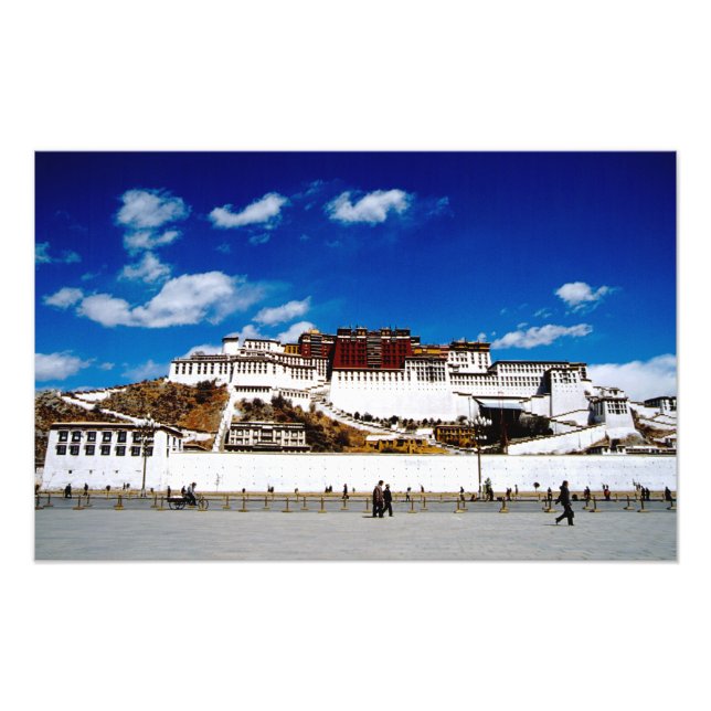 Foto Asia, Tíbet, Lhasa, Palacio de Potala. UNECSO (Frente)