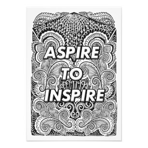 Foto ASPIRE A INSPIRE - Cita de declaración positiva