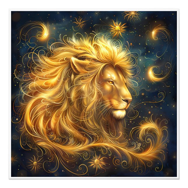 Foto Astrología espléndida Rótulo de Nacimiento Zodiaco (Frente)