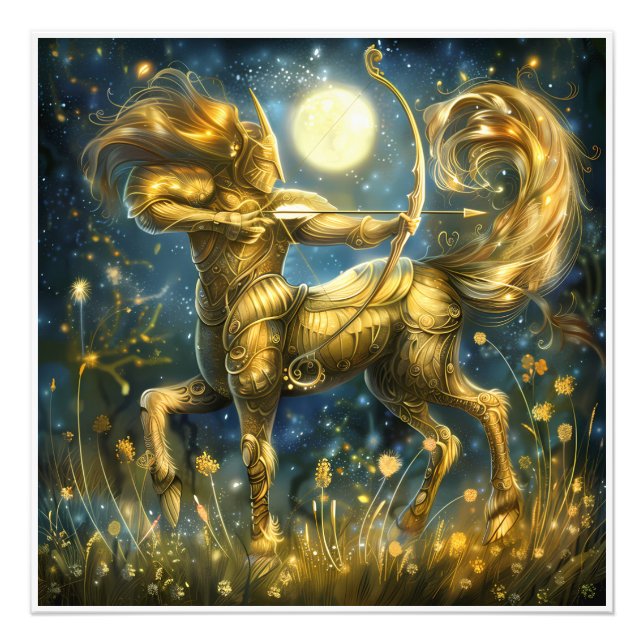 Foto Astrología espléndida Rótulo de Nacimiento Zodiaco (Frente)