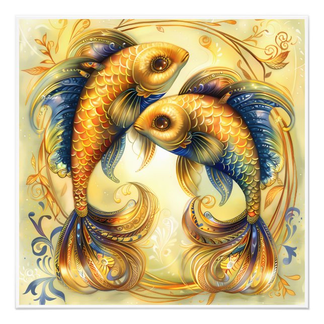 Foto Astrología espléndida Rótulo de Nacimiento Zodiaco (Frente)