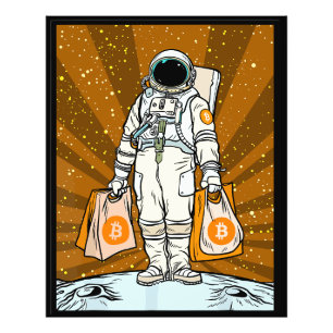 Foto Astronauta BITCOIN-HODL-Crypto