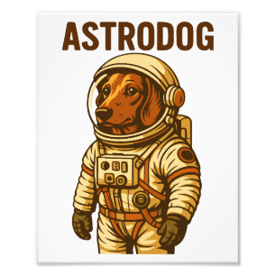 Foto Astronauta de Dachshund Wiener Dog Astrodog