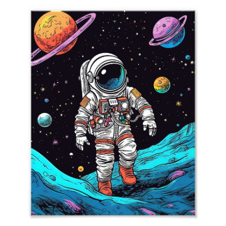 Foto Astronauta obsequia a los niños con aterrizaje de
