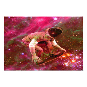 Foto Astronauta Skateboard
