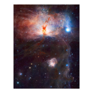 Foto Astronomía espacial nebulosa llama