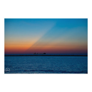 Foto Atardecer de Cielo Vibrante