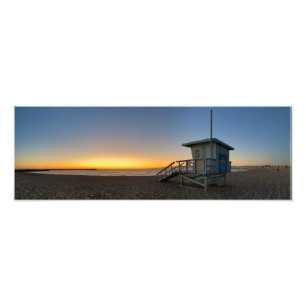 Foto Atardecer de la Hora Dorada - Playa de Venecia, CA