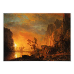 Foto Atardecer en la imagen fotográfica de las rocas