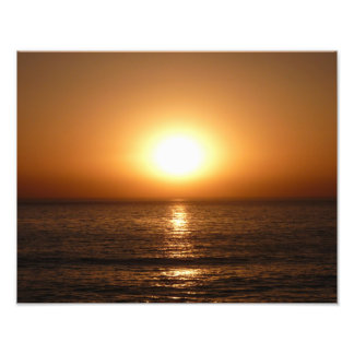 Foto Atardecer en la playa del océano, San Diego