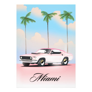 Foto Atardecer Rosa de Miami