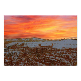 Foto Atardecer sobre el cañón de Bryce por Laurie Larso