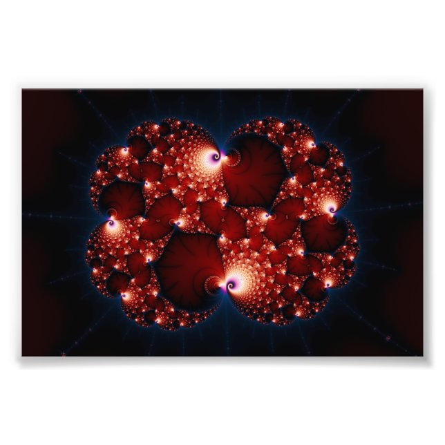 Foto Atraen los opuestos - Arte fractal (Frente)