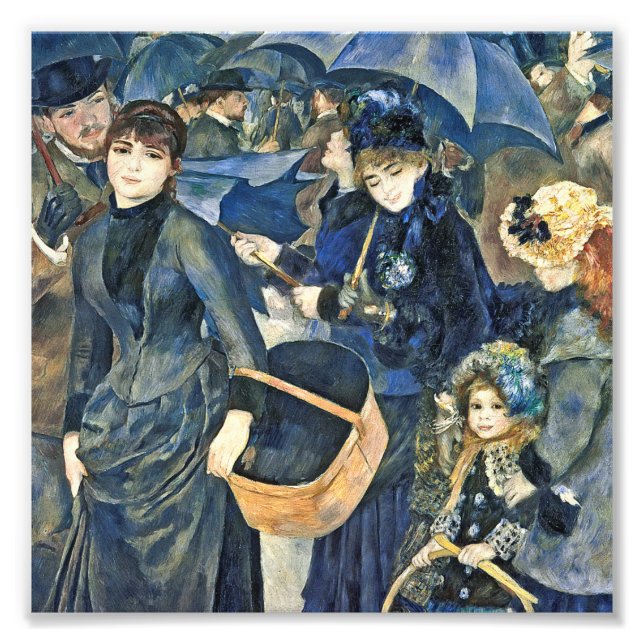 Foto Auguste Renoir - Los paraguas (Frente)