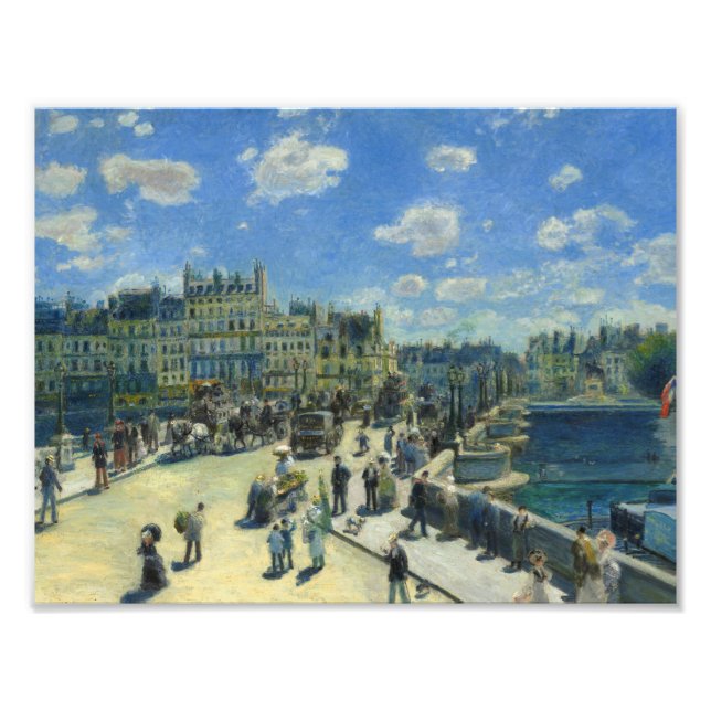 Foto Auguste Renoir - Pont Neuf, París (Frente)