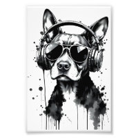 Auriculares Guay Dog Mascotas cortos Tinta blanca