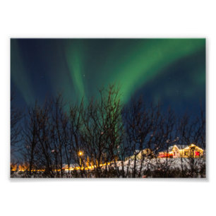 Foto Aurora boreal - aurora Borealis Islandia