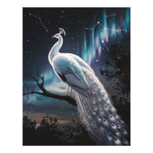 Foto Aurora Boreal Peacock Blanco Escénico