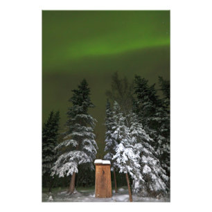 Foto Aurora sobre el Outhouse