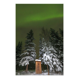Foto Aurora sobre el Outhouse