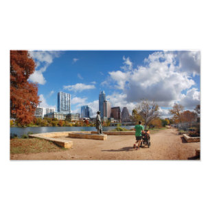 Foto Austin Texas Downtown Skyline - Lago Ladybird