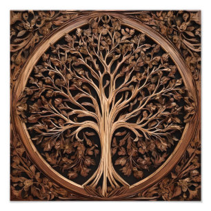 Foto Australia: Impresión de madera de árbol de waratah