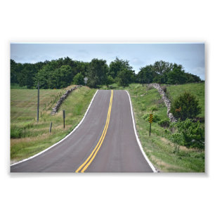 Foto Autopista Escenario de Piedra Nativa, Kansas
