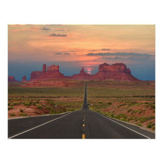 Foto Autopista panorámica Monument Valley, Arizona EE.U