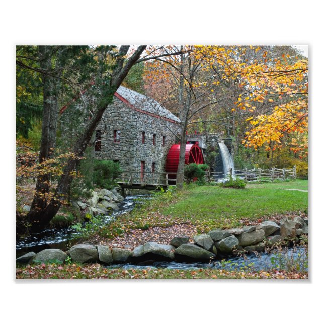 Foto Autumn Grist Mill (Frente)