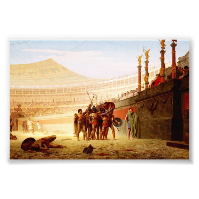 Foto Ave Caesar by Jean-Leon Gerome (Frente)