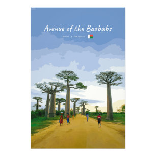 Foto Avenida de los Baobabs, Madagascar - Paisaje