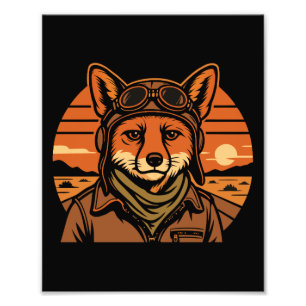 Foto Aviador Fox Flying Foxy Wings