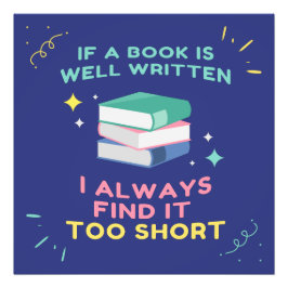 Foto Avid Reader I - Cita de Jane Austen