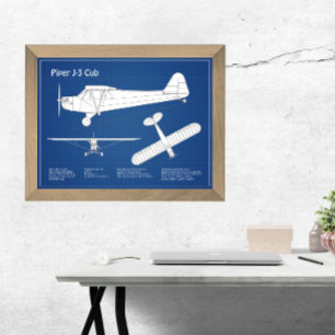 Foto Avión de Cub - Planes de Plano de Plano de Plano A