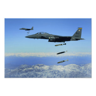 Foto Aviones de Eagle de la huelga de la fuerza aérea