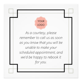 Foto Aviso de cancelación