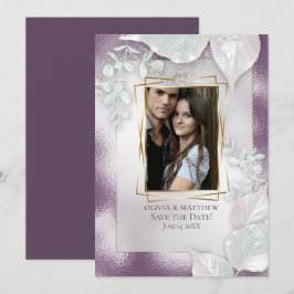 FOTO AVISO DE GUARDADO | Invitación con Brillo de 