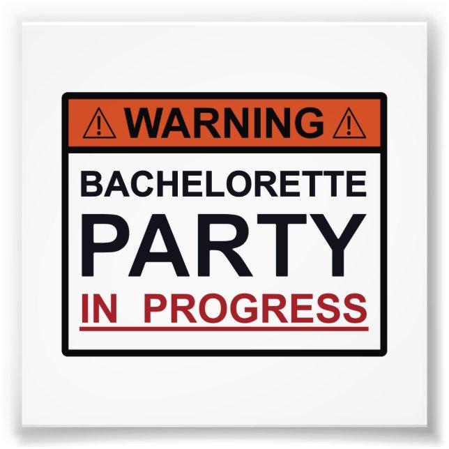 Foto Aviso de la fiesta de la bachillerato en curso (Frente)