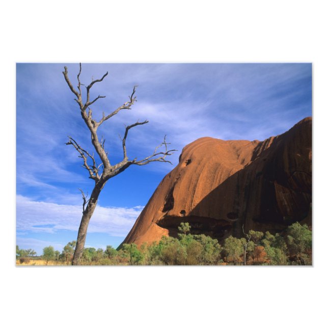 Foto Ayers Rock Uluru en el Outback Australia (Frente)