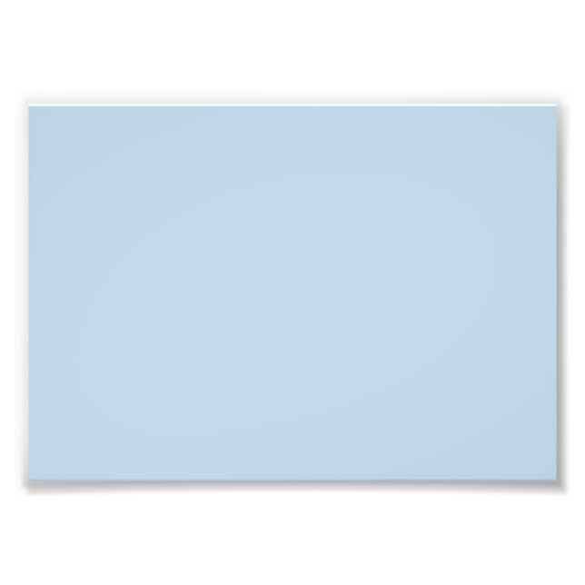 Foto Azul beau (color sólido) (Frente)