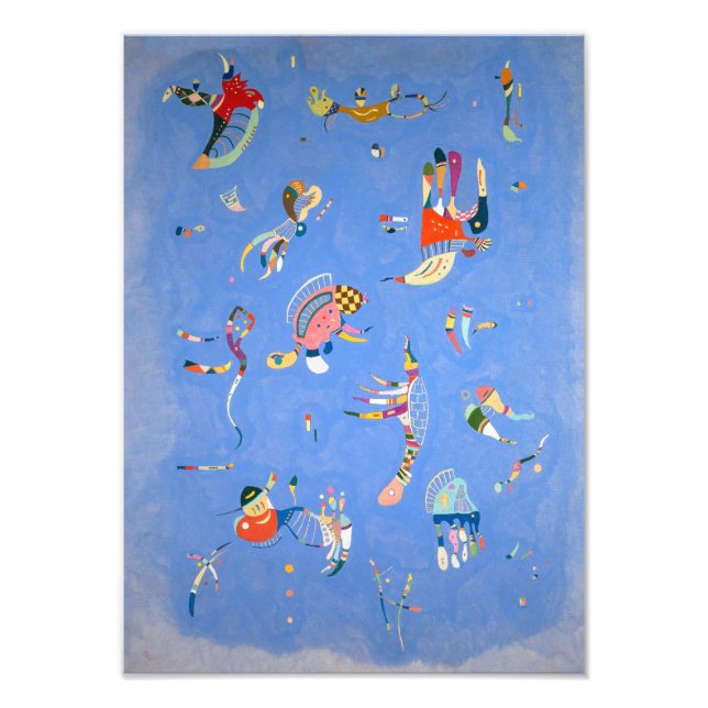 Foto Azul Cielo | Kandinsky | (Frente)