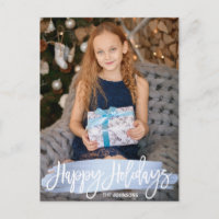 FOTO azul de la familia el | del navidad del