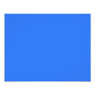 Foto azul eléctrico profundo de color