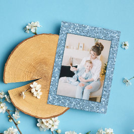 Foto azul moderna tarjeta de vacaciones Día de la 