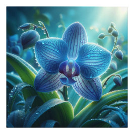 Foto Azul Orquídea