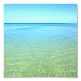 Foto azul y verde del agua del océano