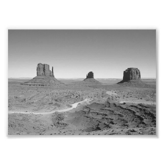 Foto B&W Monument Valley 3 (Frente)