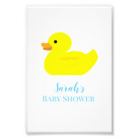 Baby Shower BABY, Fiesta del pato de caucho