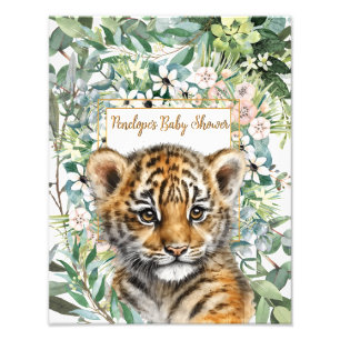 Foto Baby Shower neutro de género en el club de tigres